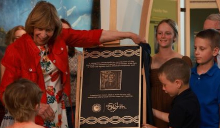 Ohio's First Lady Fran DeWine Celebrated for Contributions to Great Council State Park