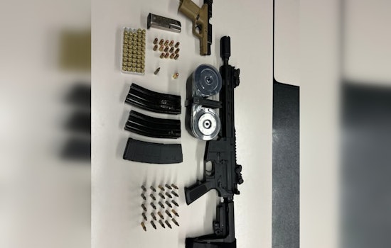 Oklahoma Man Arrested in Alhambra on Weapons Charges Following Traffic Stop Discovery