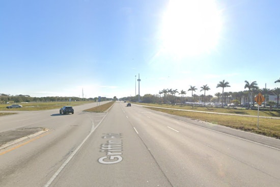 One Dead in Fiery Two-Vehicle Collision on Griffin Road in Davie, Road Closures Affect Traffic Near I-75