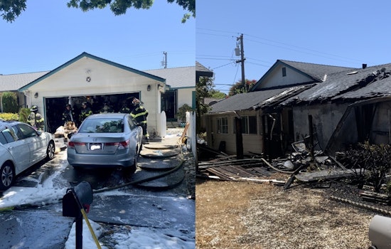 Outdoor Cooking Mishap Triggers House Fire in San José, Three Displaced