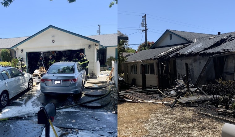 Outdoor Cooking Mishap Triggers House Fire in San José, Three Displaced