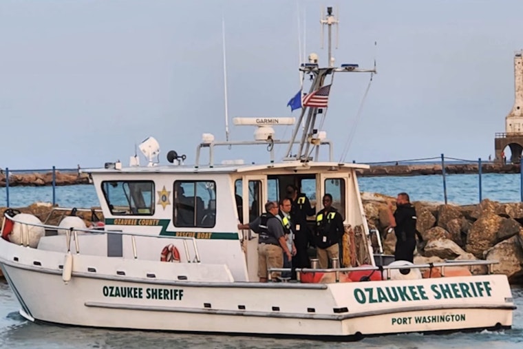 Ozaukee County Rescue Boat Sports New Decals and Paint Job Thanks to Grafton and Port Washington Businesses