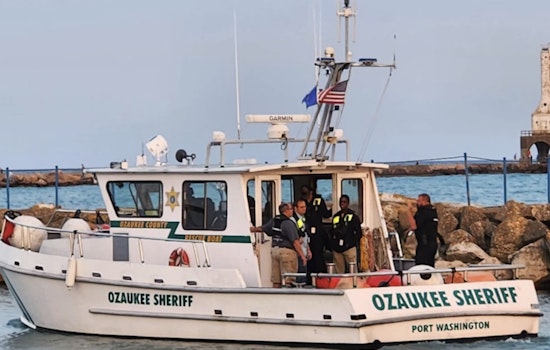 Ozaukee County Rescue Boat Sports New Decals and Paint Job Thanks to Grafton and Port Washington Businesses