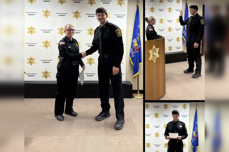 Ozaukee County Sheriff's Office Welcomes New Deputy Tayler Monette to the Force