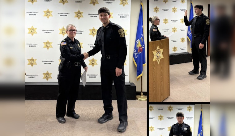 Ozaukee County Sheriff's Office Welcomes New Deputy Tayler Monette to the Force
