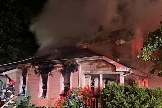 Painesville Home Demolished After Early Morning Blaze, No Injuries Reported