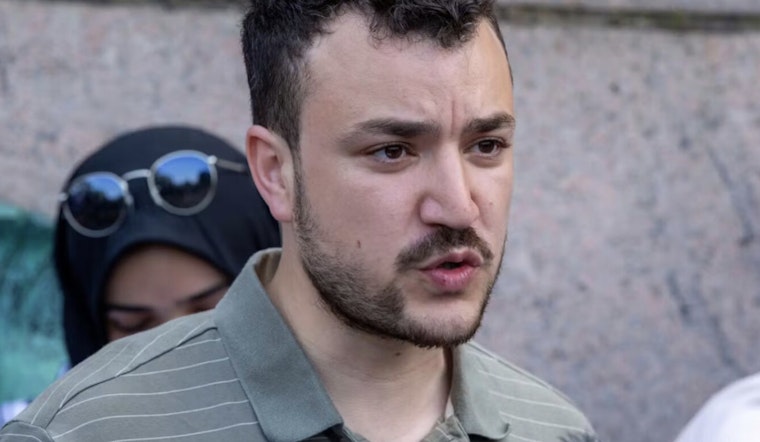 Palestinian Rights Activist Mahmoud Khalil Returns to New York After ICE Detention in Louisiana