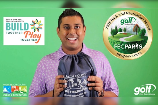 Palm Beach County Celebrates National Park and Recreation Month with Sticker Campaign and Prizes at Local Golf Courses