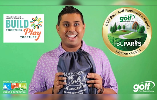 Palm Beach County Celebrates National Park and Recreation Month with Sticker Campaign and Prizes at Local Golf Courses