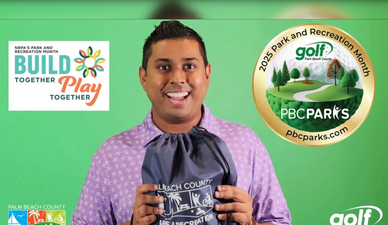 Palm Beach County Celebrates National Park and Recreation Month with Sticker Campaign and Prizes at Local Golf Courses