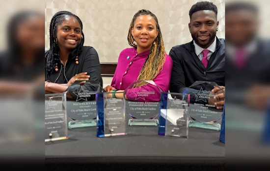 Palm Beach Gardens' Communications Team Triumphs with Top Awards at FMCA Conference