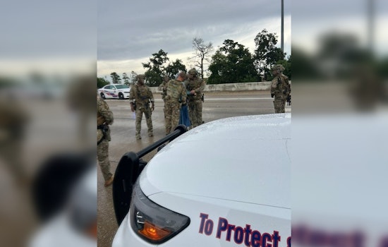 Peaceful End to North Freeway Standoff as Armed Woman Surrenders to Authorities near Cypresswood Drive
