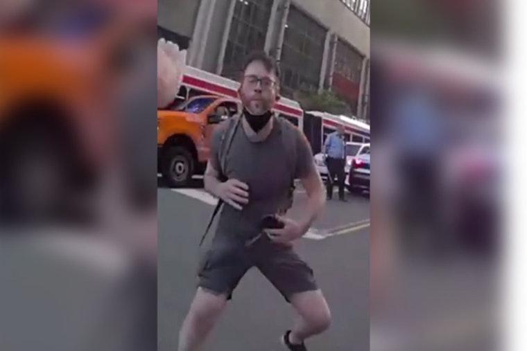 Philadelphia Police Seek Help to Identify Suspect Accused of Assault on Officer During Protest
