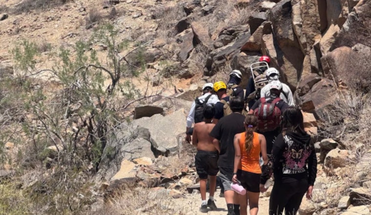 Phoenix Fire Department Rescues Family of Eleven from Closed Holbert Trail Amid Extreme Heat