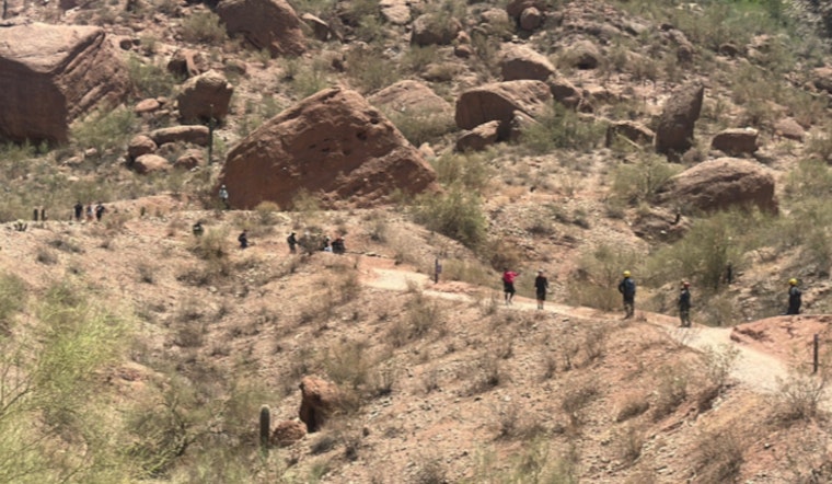 Phoenix Firefighters Perform Daring Rescues as Heat Imperils Hikers on Camelback Mountain