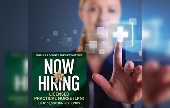 Pinellas County Sheriff's Office Launches Recruitment Drive with Bonuses for Night Shift LPNs