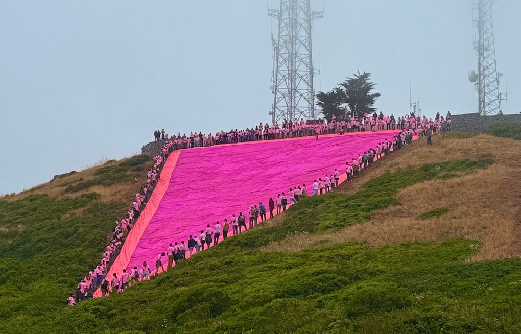 Twin Peaks Pink Triangle Extensively Vandalized & Defaced, Suspect Arrested