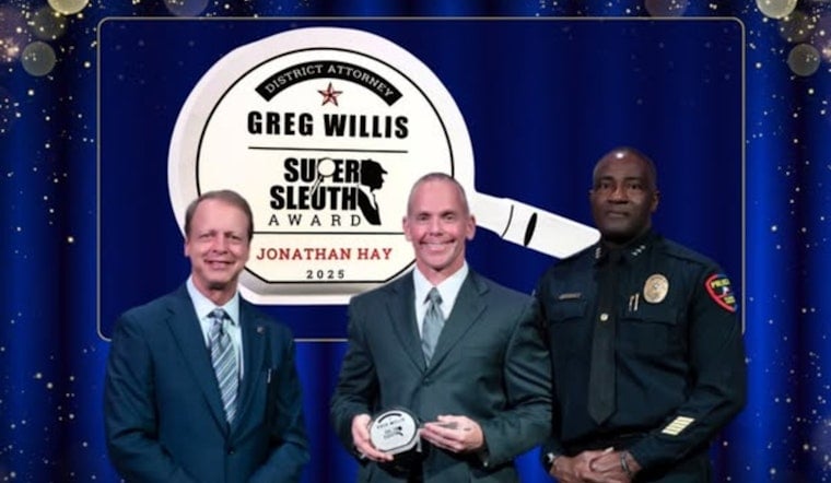 Plano Detective Honored with DA Greg Willis SuperSleuth Award for Dismantling Criminal Syndicate and Securing Justice