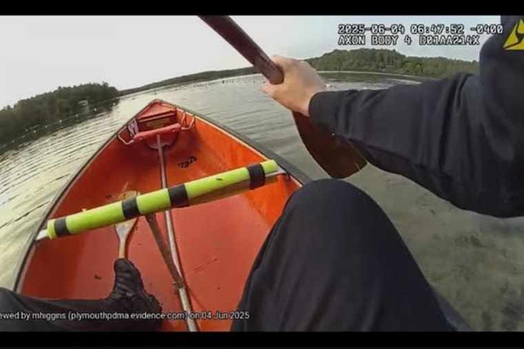 Plymouth Police Officers Hailed as Heroes After Daring Long Pond Kayak Rescue