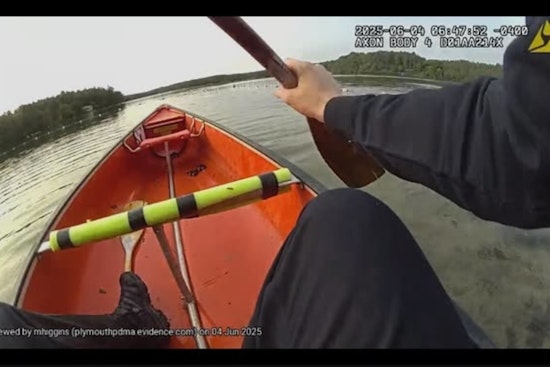 Plymouth Police Officers Hailed as Heroes After Daring Long Pond Kayak Rescue