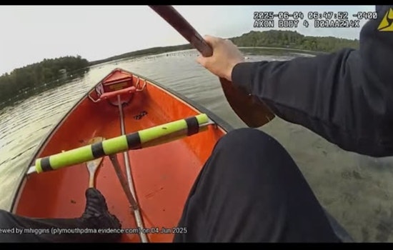 Plymouth Police Officers Hailed as Heroes After Daring Long Pond Kayak Rescue
