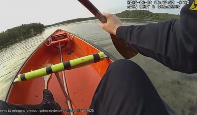 Plymouth Police Officers Hailed as Heroes After Daring Long Pond Kayak Rescue