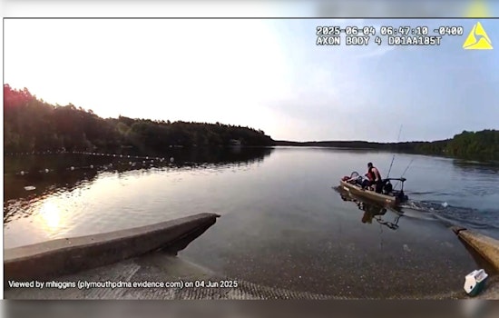 Plymouth Police Officers Heroically Rescue Unconscious Kayaker near Long Pond