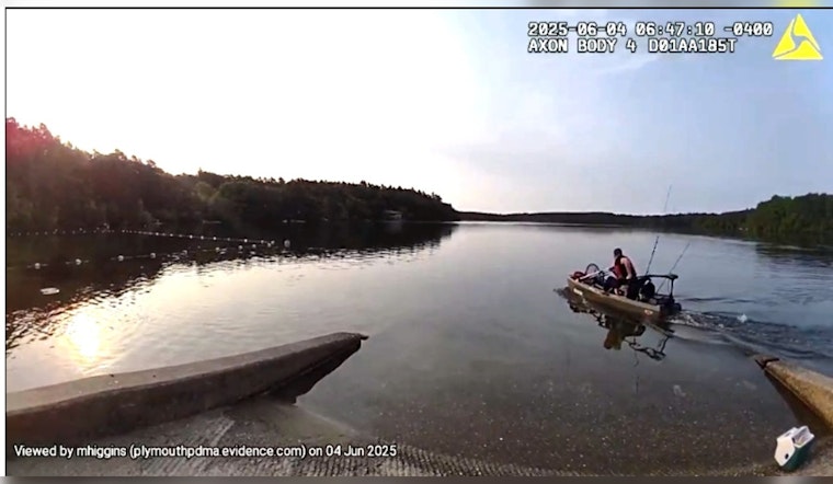 Plymouth Police Officers Heroically Rescue Unconscious Kayaker near Long Pond