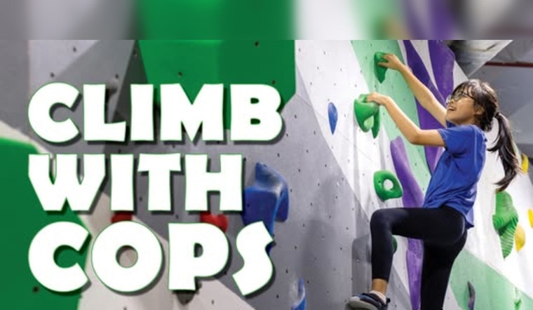 Plymouth Police to Scale Walls with Youth in "Climb with Cops" Event at Big Island Bouldering