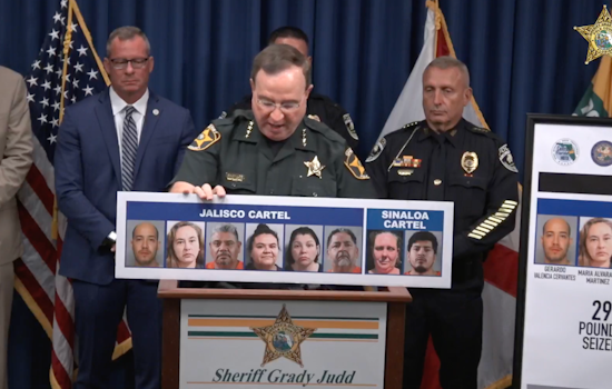 Polk County Sheriff Announces Largest Fentanyl Bust in County History, Eight Alleged Cartel Members Arrested