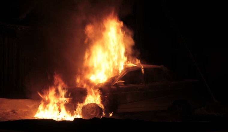 Post-Protest Unrest in Oakland: Looting and Vehicle Fire Reported in Fruitvale District