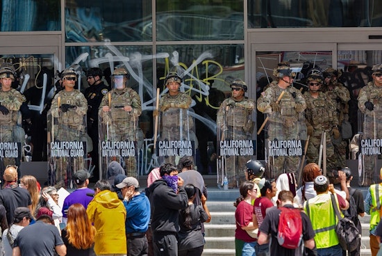 Protestors Accuse LAPD of Supporting ICE in Downtown Los Angeles Operations Despite Sanctuary City Status