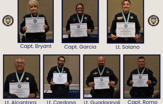 Pueblo County Sheriff's Deputies Graduate from Elite National Command & Staff College Program
