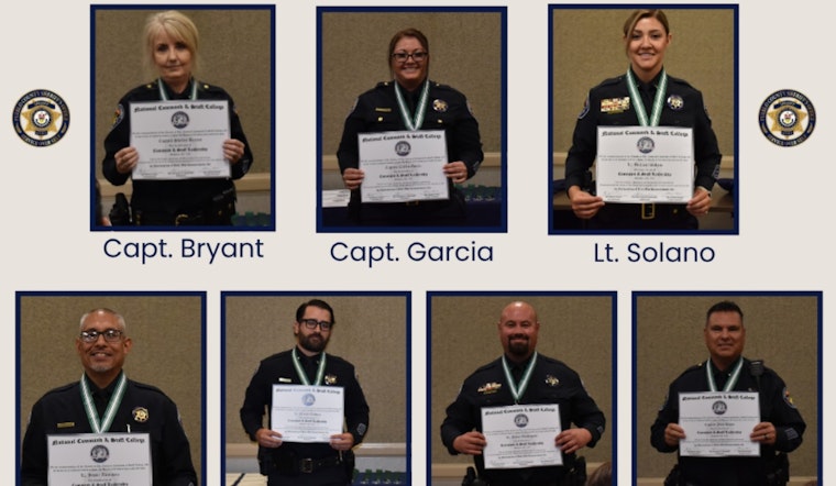 Pueblo County Sheriff's Deputies Graduate from Elite National Command & Staff College Program