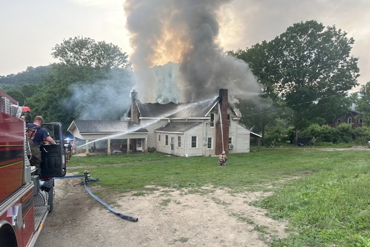 Putnam County Home Devastated by Blaze, No Injuries Reported as Firefighters Battle Fire on Buffalo Valley Road