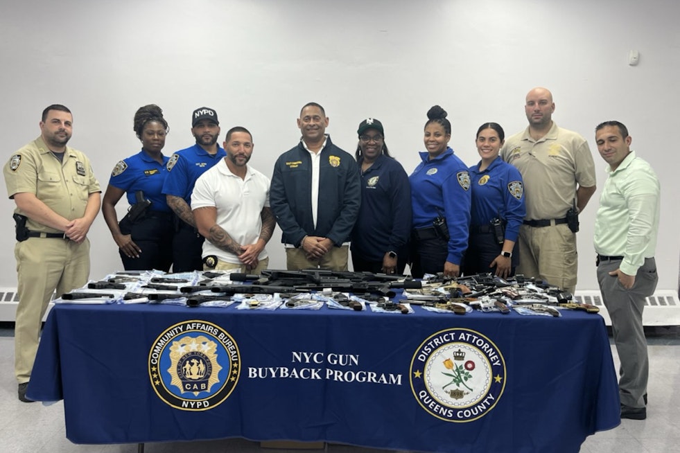 Queens DA Katz and NYPD Collaborate with Local Church to Remove 74 Firearms in Successful Buyback Event