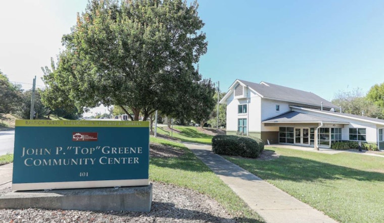 Raleigh Celebrates African American Heritage with Renaming of John P. "Top" Greene Community Center to Cultural Park