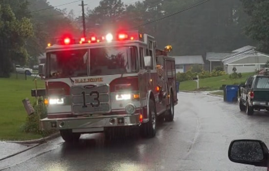 Raleigh Firefighters Exhibit Exemplary Response to Lightning Strike on Bunche Dr.