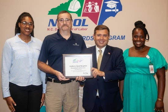 Raleigh Marriott Crabtree Valley Hosts Celebrations Honoring Local Businesses for Exemplary Workplace Safety
