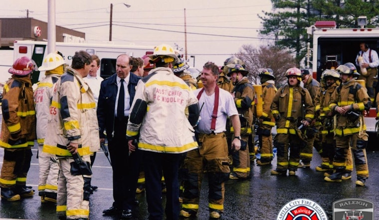 Raleigh’s Quail Corners Shopping Center Blaze of 1998, Firefighters Association Remembers Historic Firefight