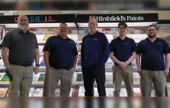 Ramsey's Hirshfield's Paint Store Highlighted by City for Colorful Selections and Expert Advice