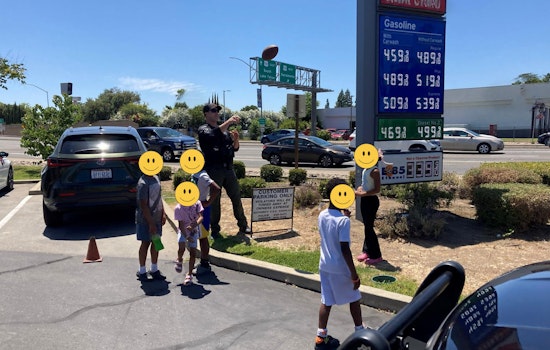Rancho Cordova Officers Turn Traffic Stop of Stolen Vehicle into Positive Experience for Children