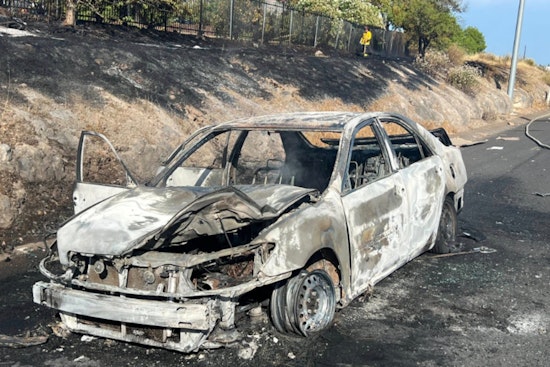 Rapid Response Averts Disaster, Roseville Firefighters Quell Highway 65 Vehicle Blaze