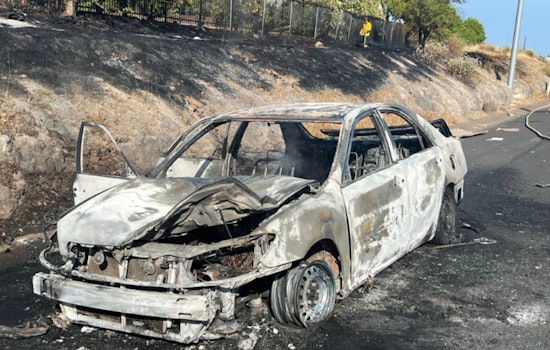 Rapid Response Averts Disaster, Roseville Firefighters Quell Highway 65 Vehicle Blaze