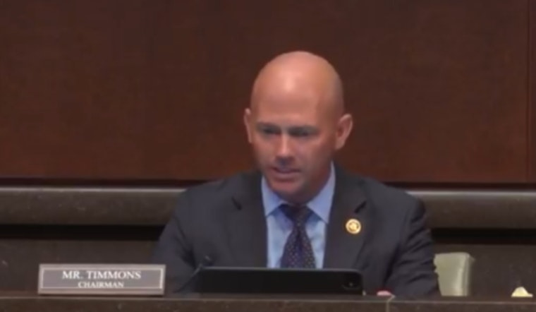Rep. Timmons Chairs Hearing on Enhancing U.S. Security via National Guard's State Partnership Program