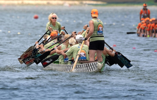 Rhodes College Makes Inaugural Splash at Memphis Dragon Boat Festival