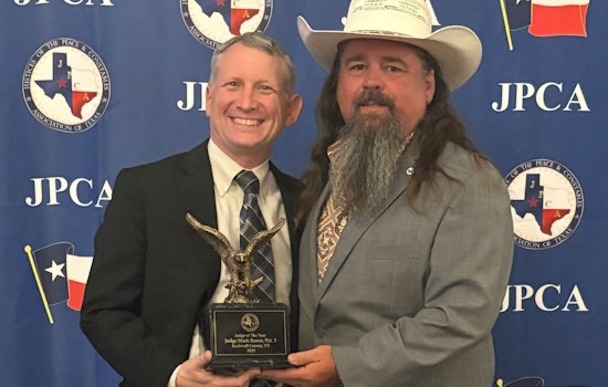 Rockwall County Chosen to Host 2027 JPCA Conference, Judge Mark Russo Named Judge of the Year
