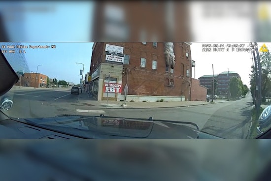 Saint Paul Officers Hailed as Heroes for Rescuing Residents From Apartment Fire on Rice Street