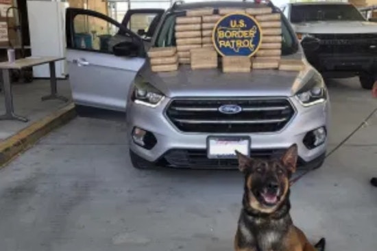 San Diego Border Patrol Seizes 104 Pounds of Cocaine Worth $708,000 on Interstate 15