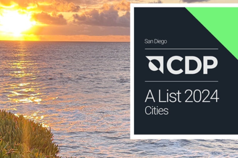 San Diego Secures Top 'A' Rating for Climate Action from Global Carbon Disclosure Project